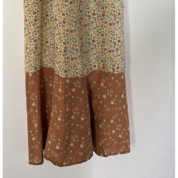 Patagonia Womens Midi Dress Size Small Lost Wildflower Button Pockets - Picture 8 of 9